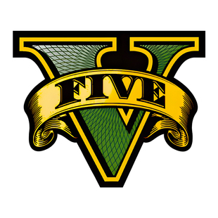 GTA5飞车R星车贴游戏标志摩托电动车改装贴纸汽车划痕遮挡反光贴