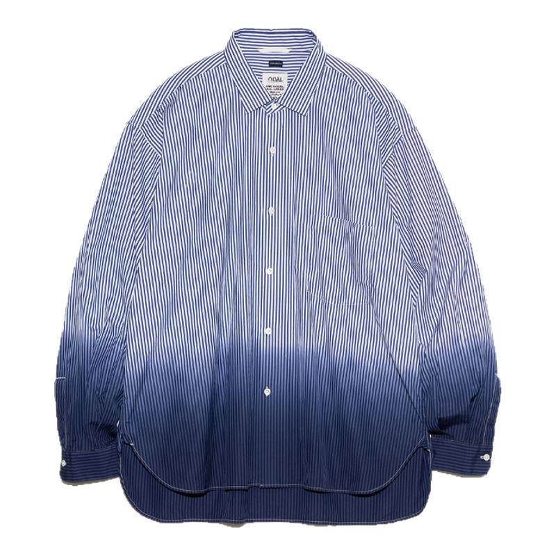 NANAMICA  日潮常规立领系扣长袖衬衫 25SS