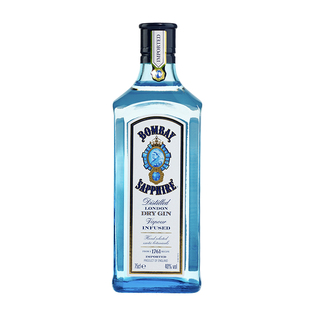 孟买蓝宝石金酒 Bombay金汤力杜松子酒琴酒洋酒750ml鸡尾酒基酒