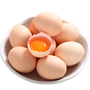 凡人乐新鲜谷物蛋新鲜鸡蛋农家柴鸡蛋草鸡蛋虫草蛋