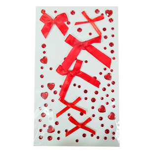 直接贴脸部亮钻儿童表演贴纸星星月亮爱心山根闪钻石音乐节创意妆