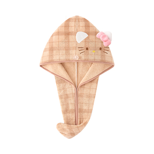 BE干发帽女超强吸水速干HelloKitty正品包头巾洗头浴帽可爱擦头巾