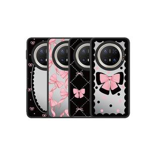 CASEBANGx艺术家联名粉墨蝴蝶结系列出镜壳一体式手机壳适用于华为Mate70/Pro/Rs/X6/荣耀magic 7Pro/荣耀300