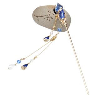 古装遇见日常王昭君冰雪之华法杖权杖发簪汉服发饰簪子步摇头饰