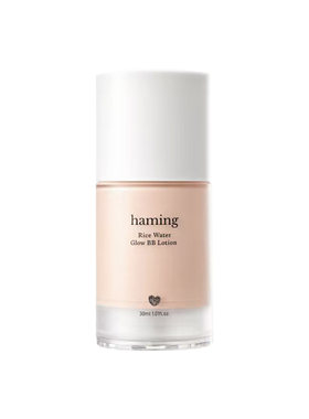 haming BB霜素颜霜水润清透自然提亮遮瑕持妆日常通勤底妆粉底液
