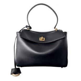 新款真皮麂皮锁扣女包小众复古休闲通勤大容量托特包手提单肩斜挎