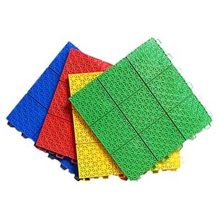 篮球场悬浮拼装地板室外运动塑料拼接地垫半场户外网球场地胶地面