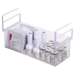 镜柜下收纳盒浴室柜分层隔板化妆品置物架卫生间壁挂化妆棉口红盒