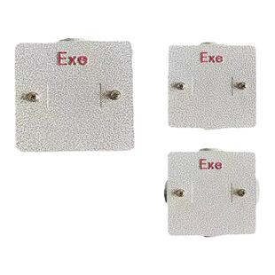 Ex加厚86防爆型接线盒6分方形盒子防水防尘过线盒防爆穿线盒盖板