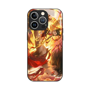 哪吒手机壳适用苹果17promax联名iphone16pro哪咤15plus敖丙14敖光13mini敖闰12新款11周边x皮肤xr玻璃xs男女
