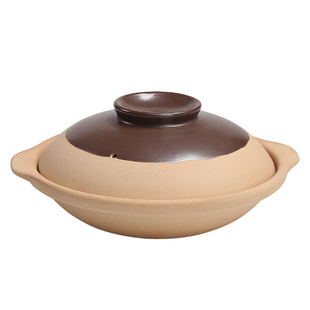 干烧砂锅浅锅煲仔饭煤气灶专用酒店饭店商用鱼头煲小号耐高温沙锅