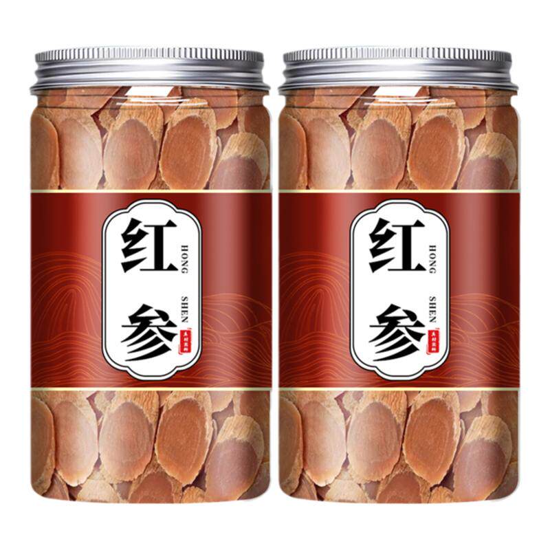 红参正品官方旗舰店中药材红参片人参/园参及其制品