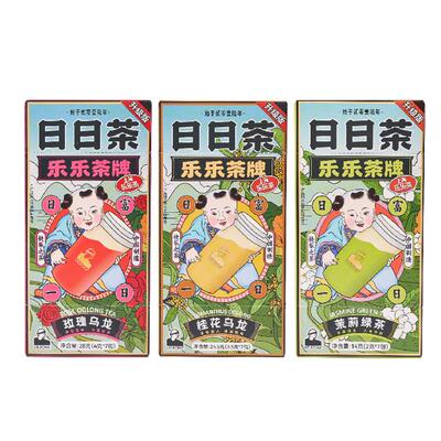 LELECHA乐乐茶牌日日茶 茉莉绿茶玫瑰栀子桂花乌龙茶袋泡茶花茶