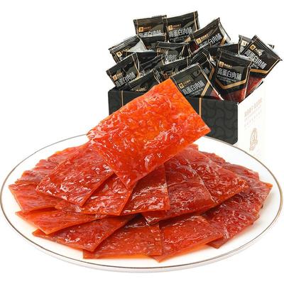 良品铺子高蛋白肉脯靖江特产