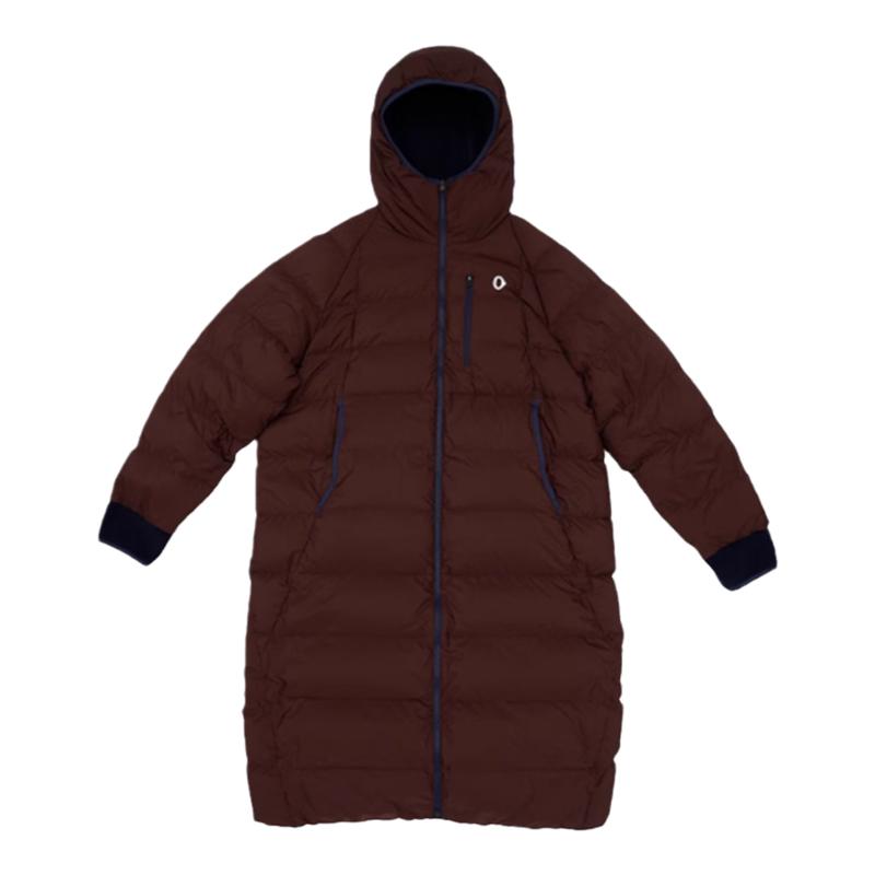 渃素然 零2024年女士新品冬户外长款双面穿保暖厚羽绒服A0243DO08