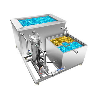 带循环过滤超声波清洗机工业用大容量清洗槽大功率级超音波清洁机