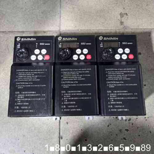 议价士林变频器，380V三相，功率0.4KW，好件，