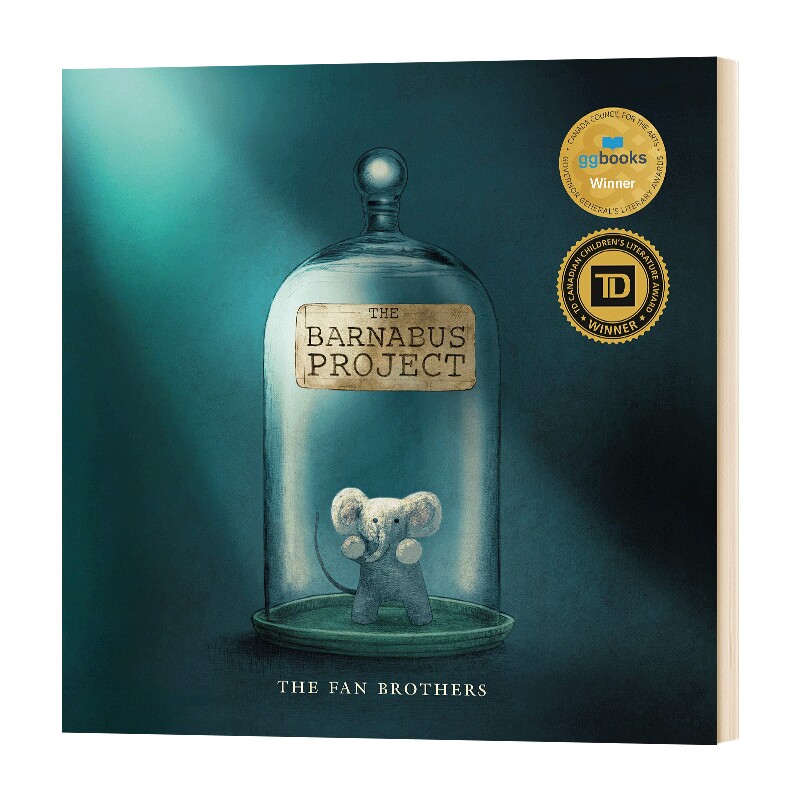 英文原版 范氏兄弟 精装绘本 失败宠物大逃脱 The Barnabus Project by Terry & Eric & David Fan儿童图书
