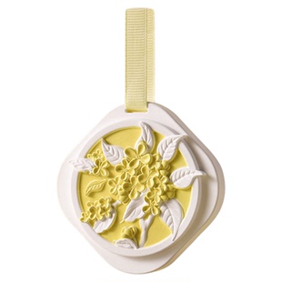 桂花香片衣柜车载香薰挂件家用室内持久栀子香薰片石膏蜡片伴手礼