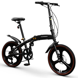 永久折叠自行车超轻便捷20寸成人变速单车男女式上学迷你通勤车