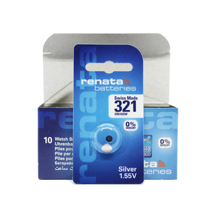 renata瑞士321 Hg0%氧化银D321 SR616SW手表1.55V纽扣电池2节包邮