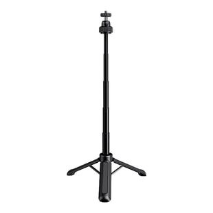 绿巨能适用DJI大疆pocket3三脚架手持自拍杆可延长落地支架口袋云台运动相机手机桌面迷你便携伸缩三角架配件