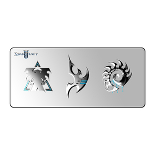 星际争霸2暴雪游戏定制周边鼠标垫超大桌垫精品锁边电竞ins风现货