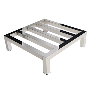 欧芬琦不锈钢置物架落地花架煤气罐托架厨房卫生间支架洗衣机底座