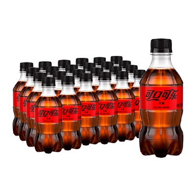 可口可乐无糖汽水300ml×24瓶