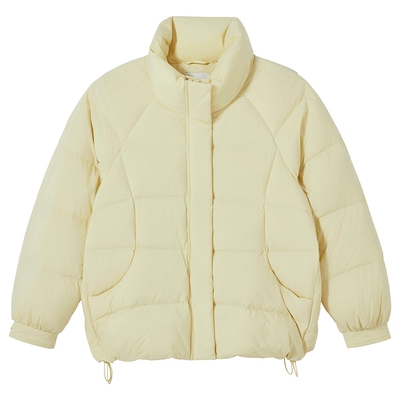 热风2025年冬季新款女宽松羽绒服