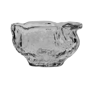 初雪HATSUYUKI正品 玻璃小茶杯日本功夫茶具手工闻香杯颜值品茗杯