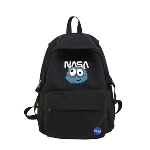 NASA联名潮牌双肩包女初中高中大学生书包2025新款旅行电脑背包男