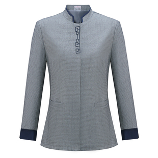 酒店物业保洁服女套装秋冬客房商场医院保洁工作服清洁工阿姨服装