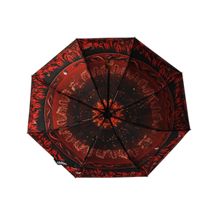 rabbituu联名DEARQQZHAO【丙火混元】双层雨伞男女防晒折叠伞礼物