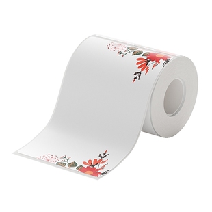 精臣商业B1/B2/B21/B31/B3S/B4花店贺卡标签纸彩色打印纸卡片鲜花店花束生日蛋糕祝福便签防水热敏不干胶贴纸