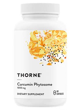 Thorne悦恩姜黄素60粒/瓶易吸收