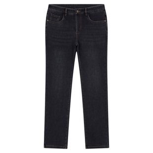 百斯盾官方男装牛仔裤2025年秋冬新款云感棉舒适亲肤耐磨中直筒裤