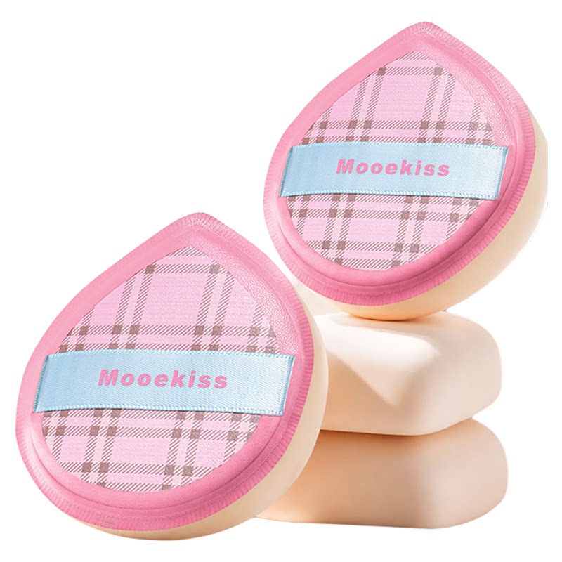 Mooekiss木柯诗棉花糖粉扑干湿两用不易吃粉粉底液隔离专用