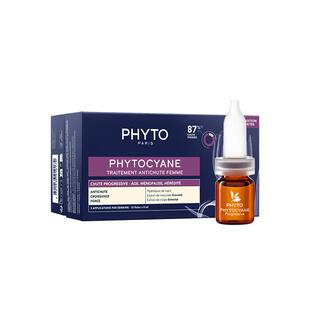 【推荐】PHYTO发朵女士发头皮精华营养液12x5ml两盒装