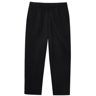 杰克琼斯秋冬季男装时尚潮流宽松休闲裤长裤子刺绣设计感下装男款