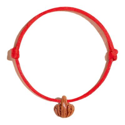 桃核红绳手链宝宝护压身防惊吓