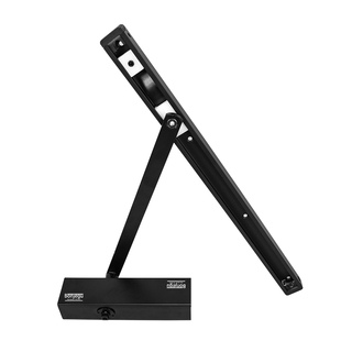 德国邦捷固滑槽式闭门器木门肯德基门滑轨液压缓冲自动关定位限位