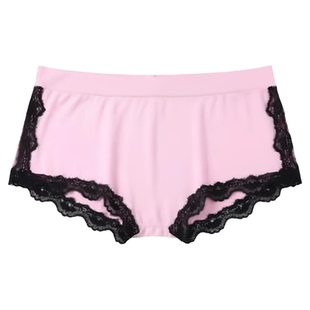 Lace lace tight split shorts for women蕾丝花边紧身开叉短裤女