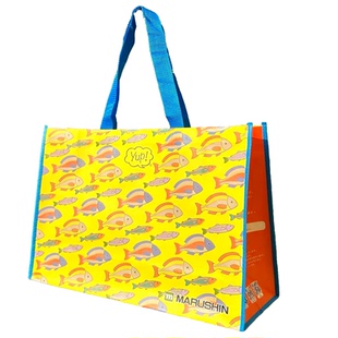 出口欧美大容量防水无纺布袋精致加厚礼品袋时尚手提袋环保购物袋