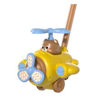 儿童手推飞机学步推推乐玩具宝宝1岁2一推着走的学步车小推车婴儿