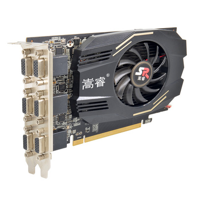 全新VGA接口多屏显卡多接口显卡