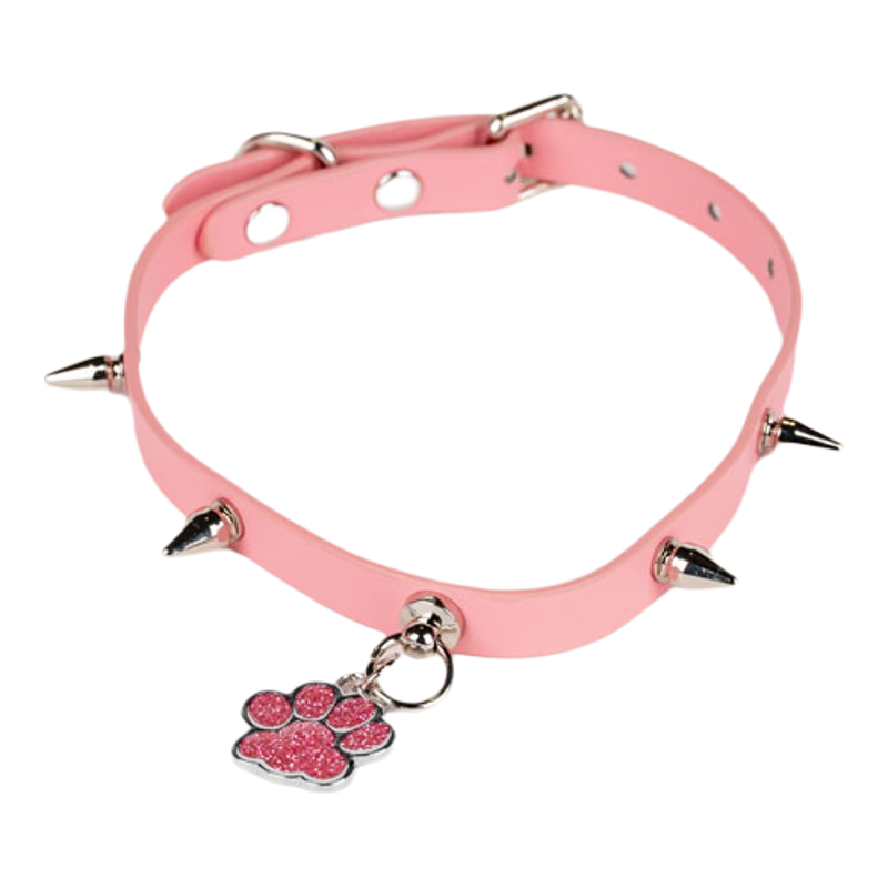 朋克风项圈女m定制金属choker
