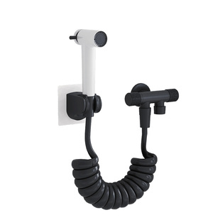 AXENT恩仕卫生间马桶伴侣家用冲洗喷枪喷头角阀一进二出三通接头