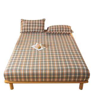 无印良品A类全棉防水床笠单件纯棉床单罩儿童隔尿老人隔脏床垫套