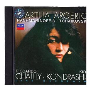 进口 阿格里奇 拉赫玛尼诺夫 柴可夫斯基 第三&第一钢琴协奏曲 CD